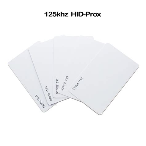 rfid card 125khz|hid 125khz prox cards.